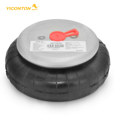 soufflets W01-358-7731 de convolute simple industrielle de ressort pneumatique de diamètre de plat de 115mm