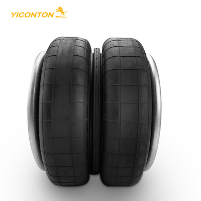 Double ressort pneumatique en caoutchouc compliqué pour le ressort pneumatique de camion de remorque 1003587781C Firestone W01-358-7781 Contitech FD530-3554