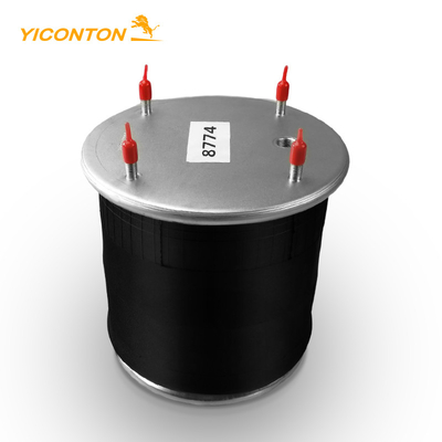 Ressort pneumatique de support de charge de convolutions simples de taille prolongée du ressort pneumatique 20,88 du camion IATF16949