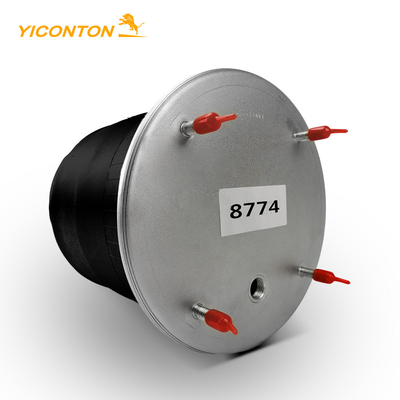Ressort pneumatique de support de charge de convolutions simples de taille prolongée du ressort pneumatique 20,88 du camion IATF16949