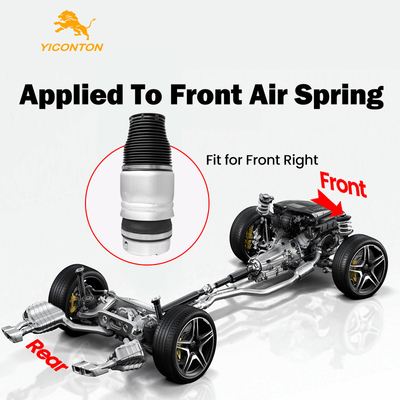 Yiconton Camion en caoutchouc d'aluminium Air Spring Décoration extérieure usinée pour la position avant droite