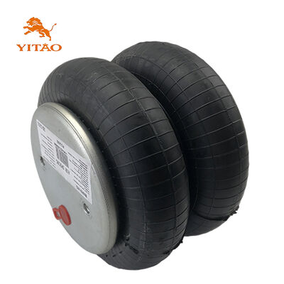 L'acier et le caoutchouc du camion à ressort aérien