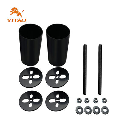 Support de montage pour ressort pneumatique, tube d'essieu 2,75"-3,25", 2600, sacs d'air 1/2" NPT, FBSS-RR-2600-BRKT-001