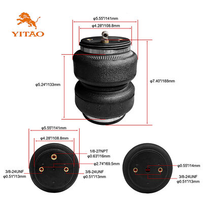 Kit de suspension pneumatique pour Ram 1500 Classic 2019-2023 89365
