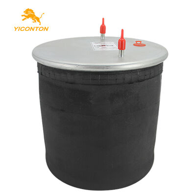 Ressort pneumatique pour camion 1V 6013 compatible avec Firestone W01-M58-8966/Contitech BPW36/Goodyear 1R14-703