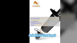 Remplacement de la jambe de suspension pneumatique de l'Audi Allroad
