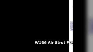 Remplacement de la jambe de force de suspension pneumatique de la Mercedes W166